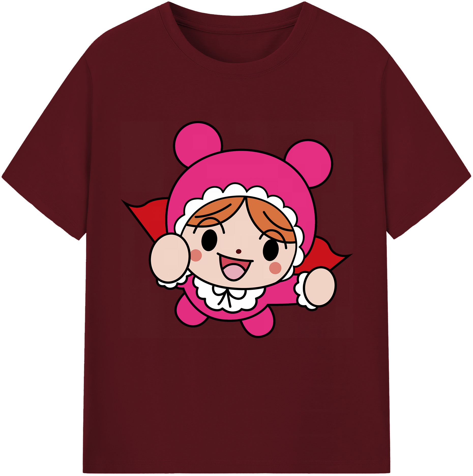 （画像用） アンパンマン Anpanman 綿100％半袖Tシャツ（フロントプリント）